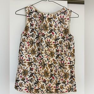 Tory Burch printed silk top